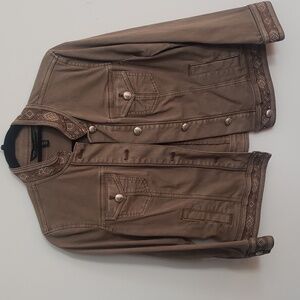 White House Black Market Jacket, Size 4, Olive